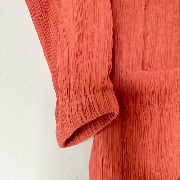 Zara Button Down Midi Shirt Dress - Picture 5 of 7